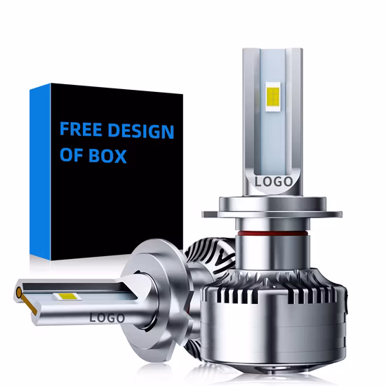 Высокая мощность 90 Вт 1+1 запатентованный дизайн противотуманные фары H7 H8 H11 9005 9006 светодиодные лампы для фар для автомобиля